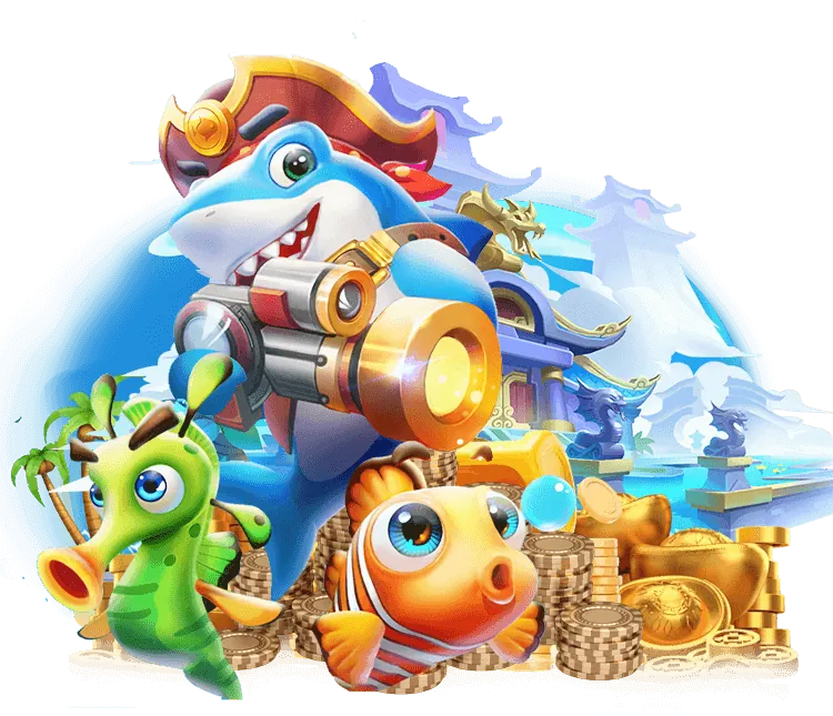 Giao diện game bắn cá Sunwin với nhiều loại cá đa dạng